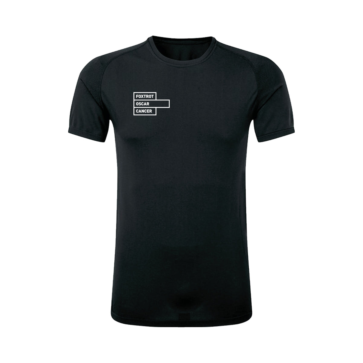 Foxtrot Oscar Muscle Fit T-Shirt: Black