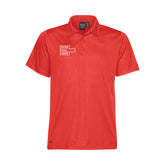 Foxtrot Oscar Polo Shirt: Red