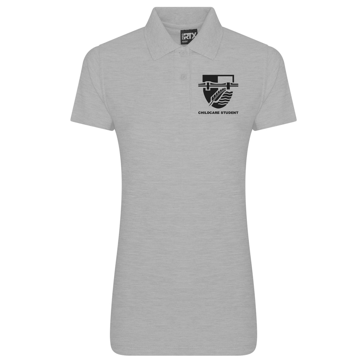 Great Marlow School Childcare Polo: Grey