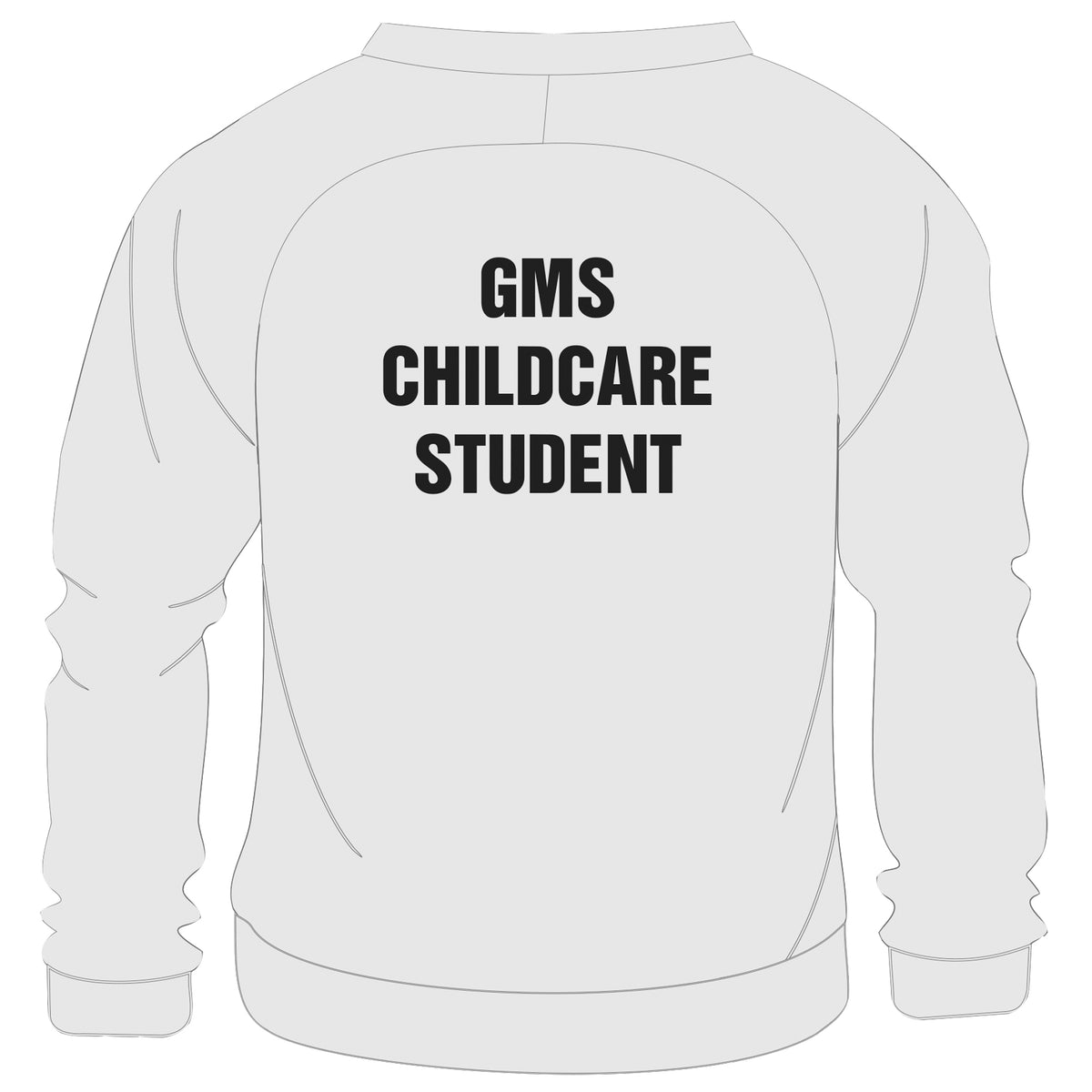 Great Marlow School Childcare Student Sweatshirt: Grey