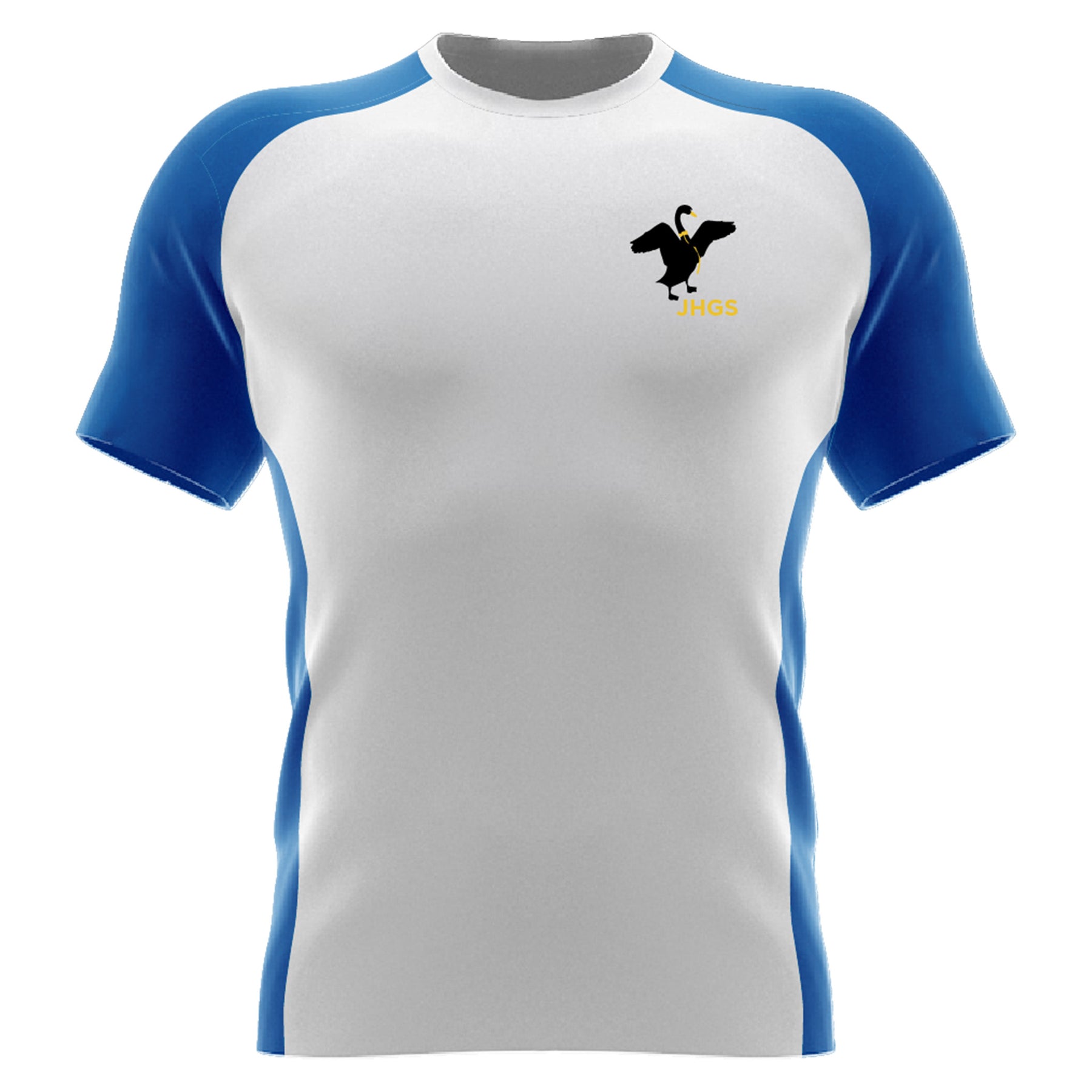 John Hampden Grammar House T Shirt: Kelvin/Blue