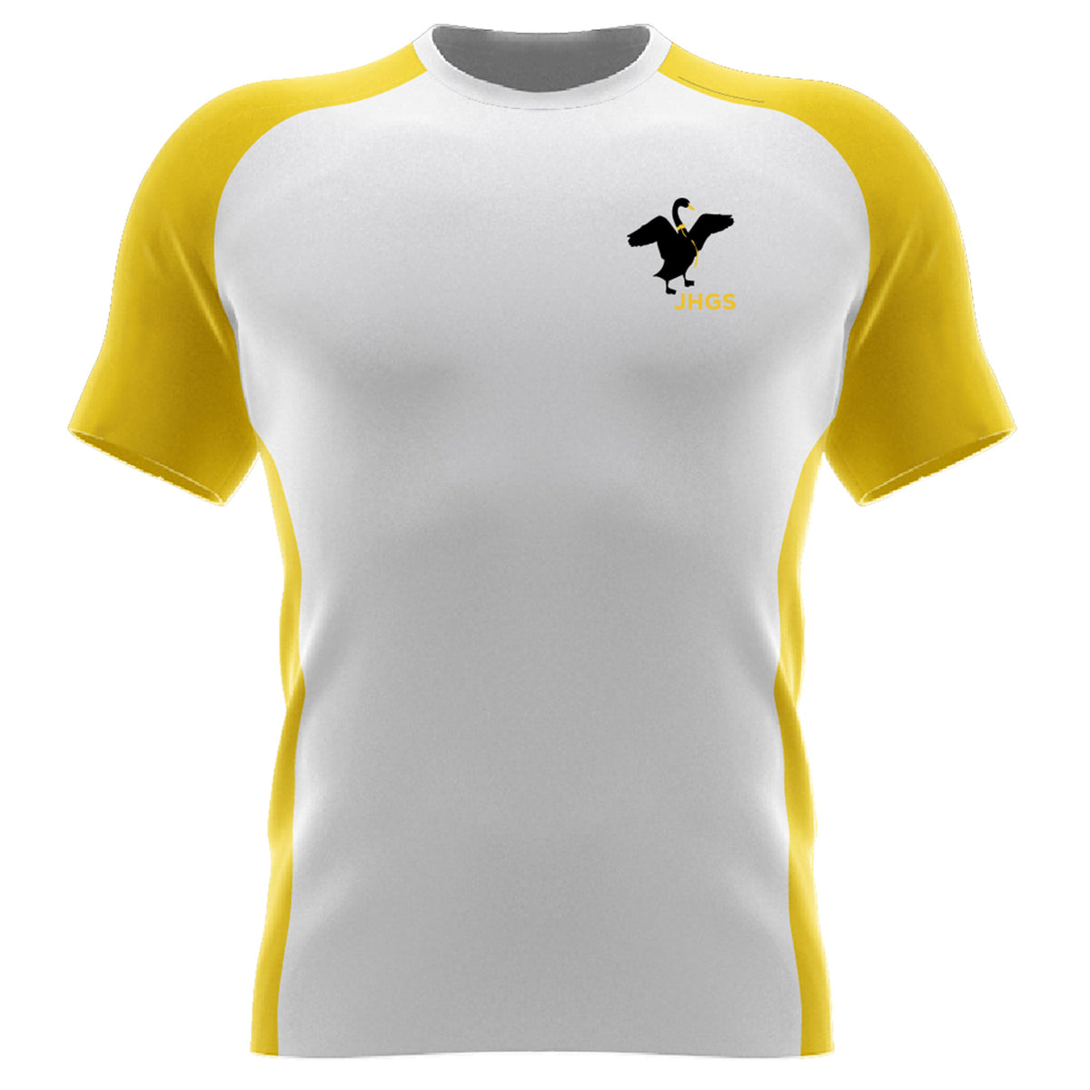 John Hampden Grammar House T Shirt: Wren/Yellow