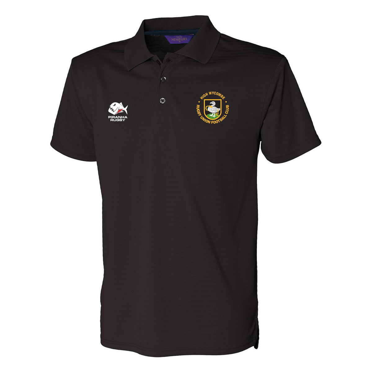 High Wycombe RFC Mens Polo: Black