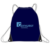 Gayhurst School Gym Bag Logo & Initials