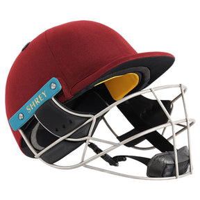 Shrey Masterclass Air 2.0 Steel Cricket Helmet: Maroon