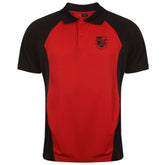 Great Marlow School Polo: Red/Black/Black