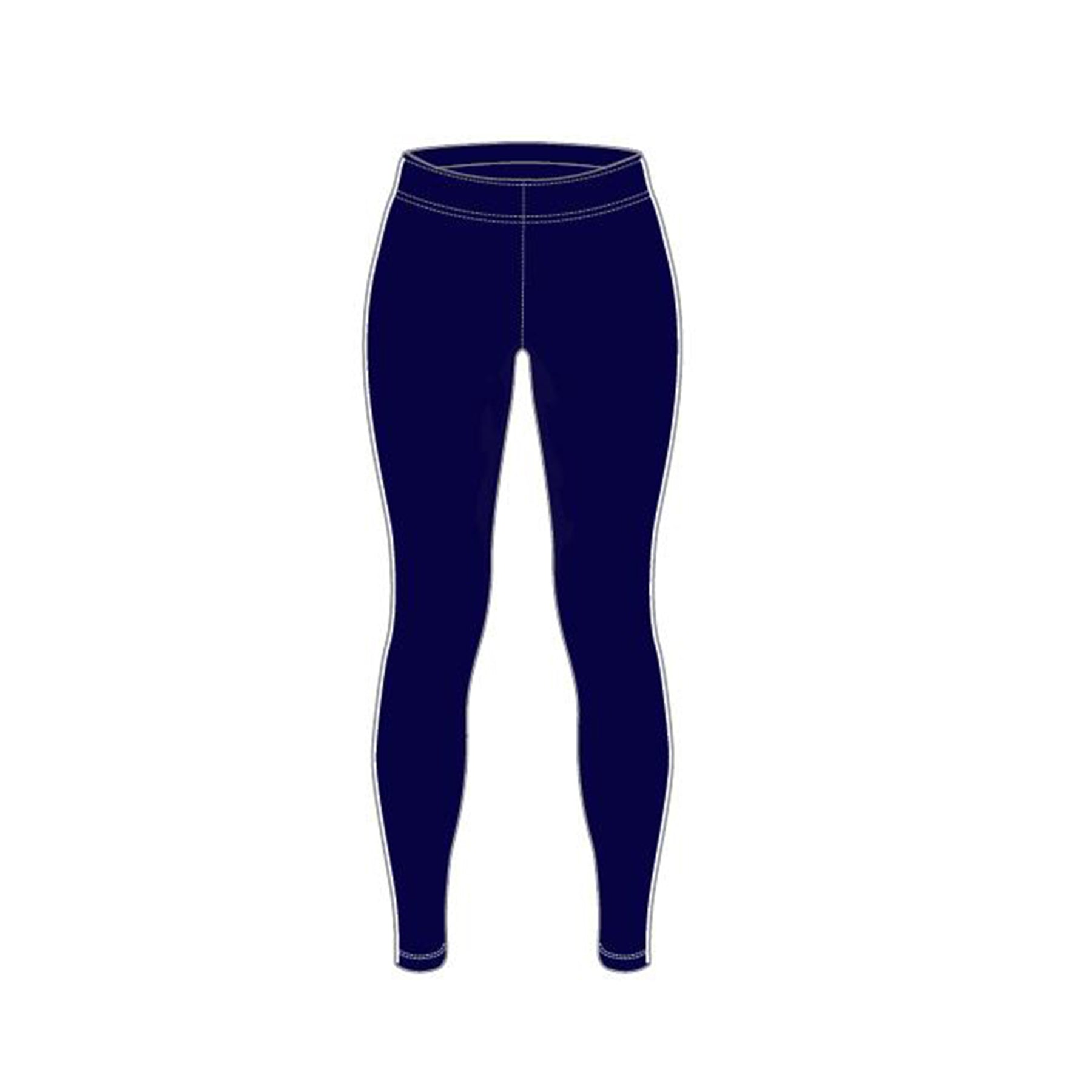 Piranha Baselayer Leggings: Navy