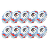 Piranha Cariba Rugby Ball Size 3 (Pack of 10)