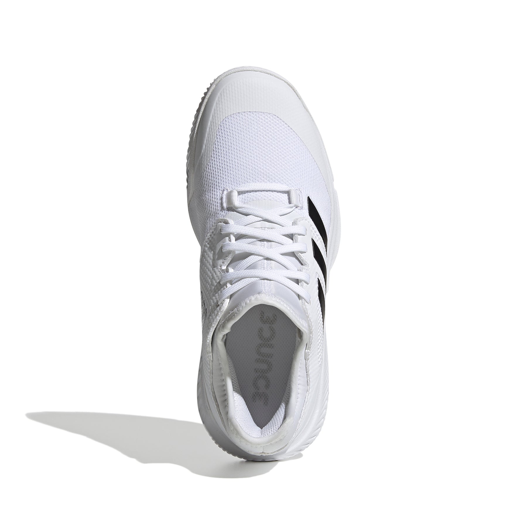 Adidas Court Team Bounce Womens Indoor Shoes: White