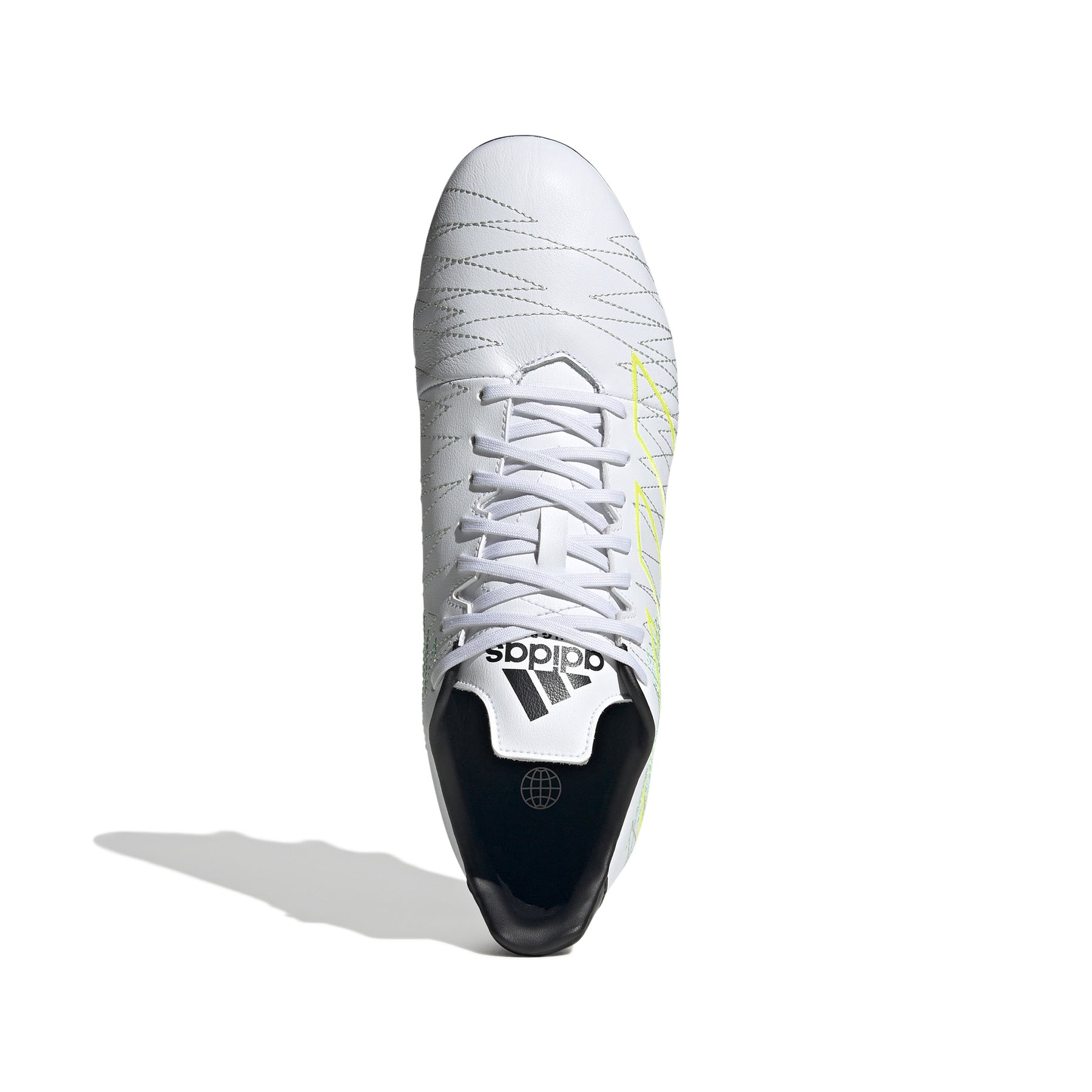 Adidas Kakari Elite SG Rugby Boots : White