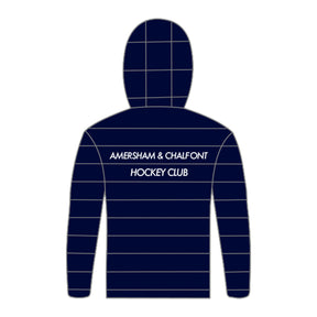 Amersham and Chalfont HC Y1 Senior Padded Jacket:  Navy