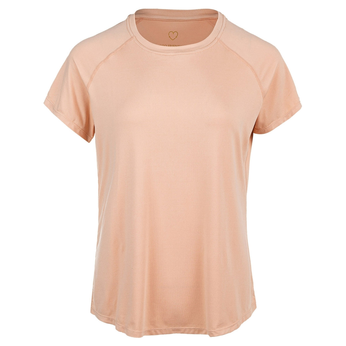 Athlecia Gaina Womens Short Sleeve Tee: Maple Sugar