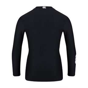 Canterbury Junior Unisex Thermoreg Long Sleeve Top: Black