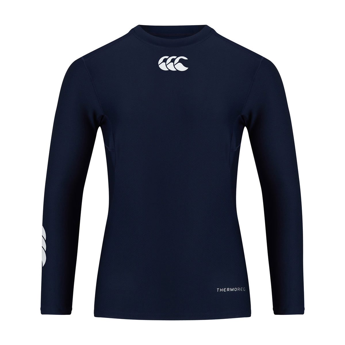 Canterbury Junior Unisex Thermoreg Long Sleeve Top: Navy