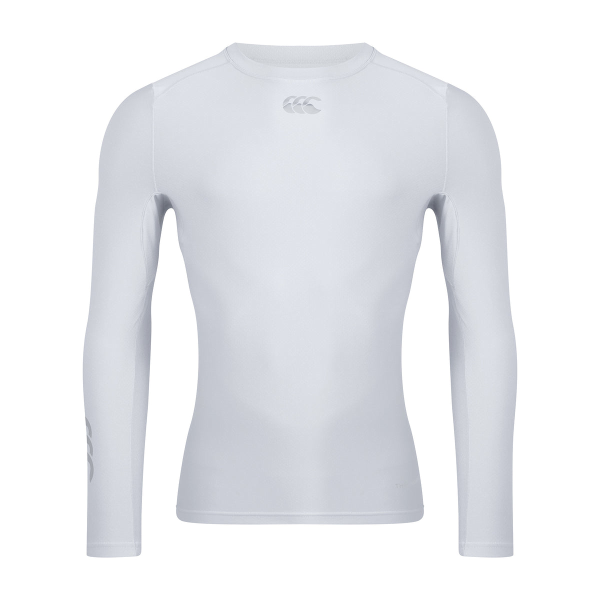 Canterbury Mens Thermoreg Long Sleeve Top: White