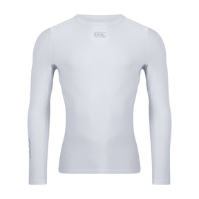 Canterbury Mens Thermoreg Long Sleeve Top: White