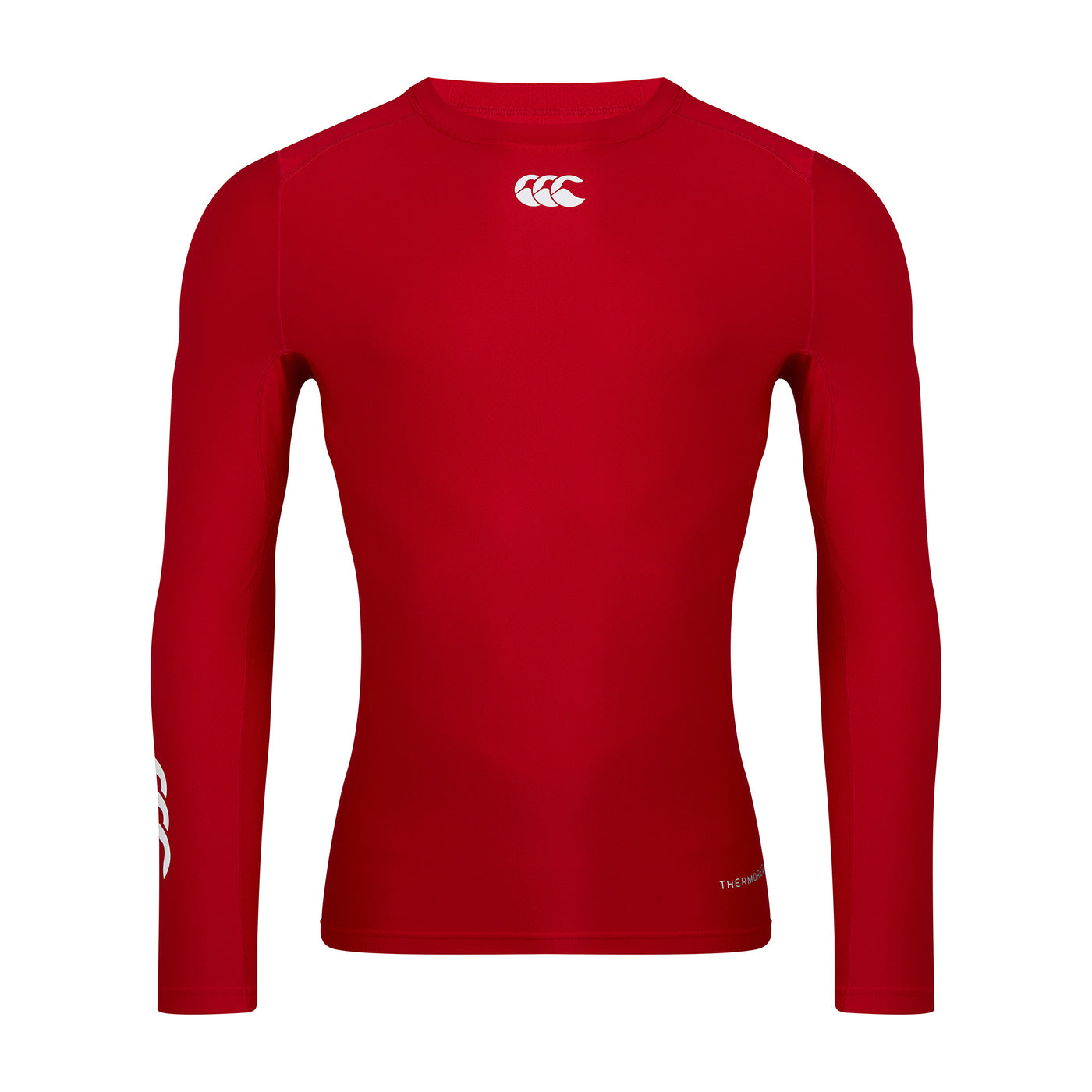 Canterbury Mens Thermoreg Long Sleeve Top: Red