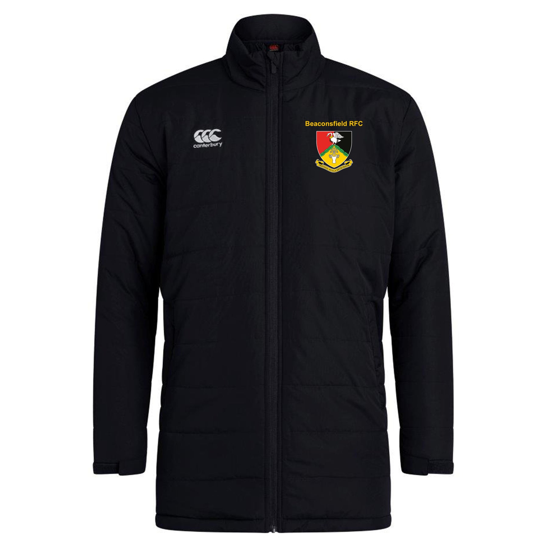 Beaconsfield RFC Canterbury Thermoreg Padded Jacket: Black