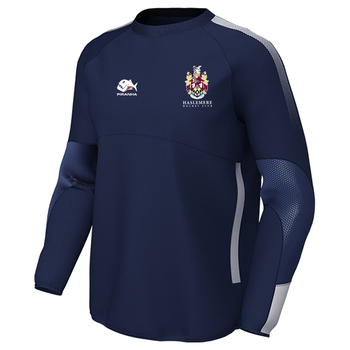 Haslemere HC Piranha Edge Pro Training Top: Navy/White