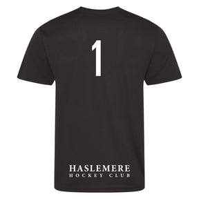 Haslemere HC Short Sleeve GK Jersey: Black