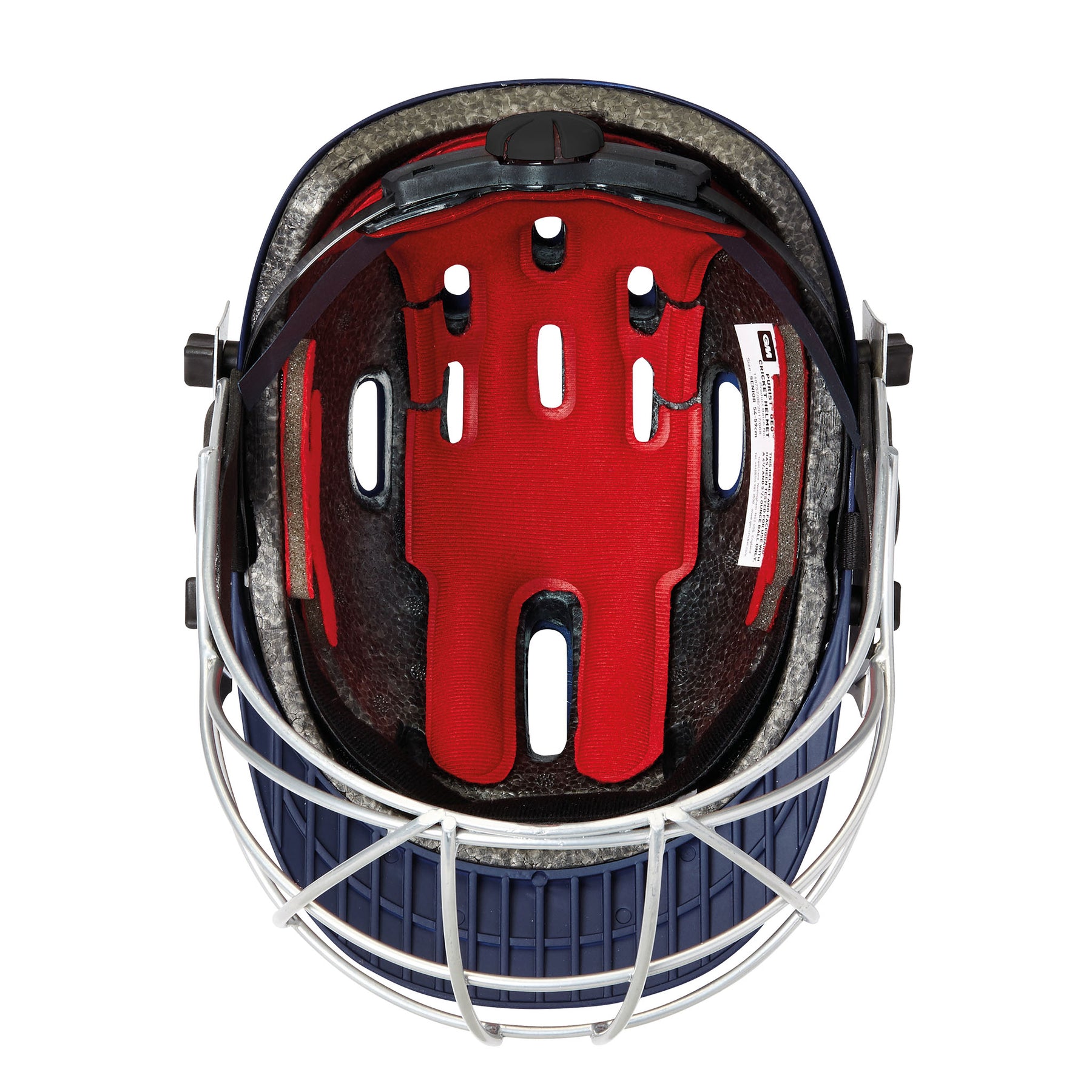 Gunn & Moore Purist Geo II Cricket Helmet: Navy