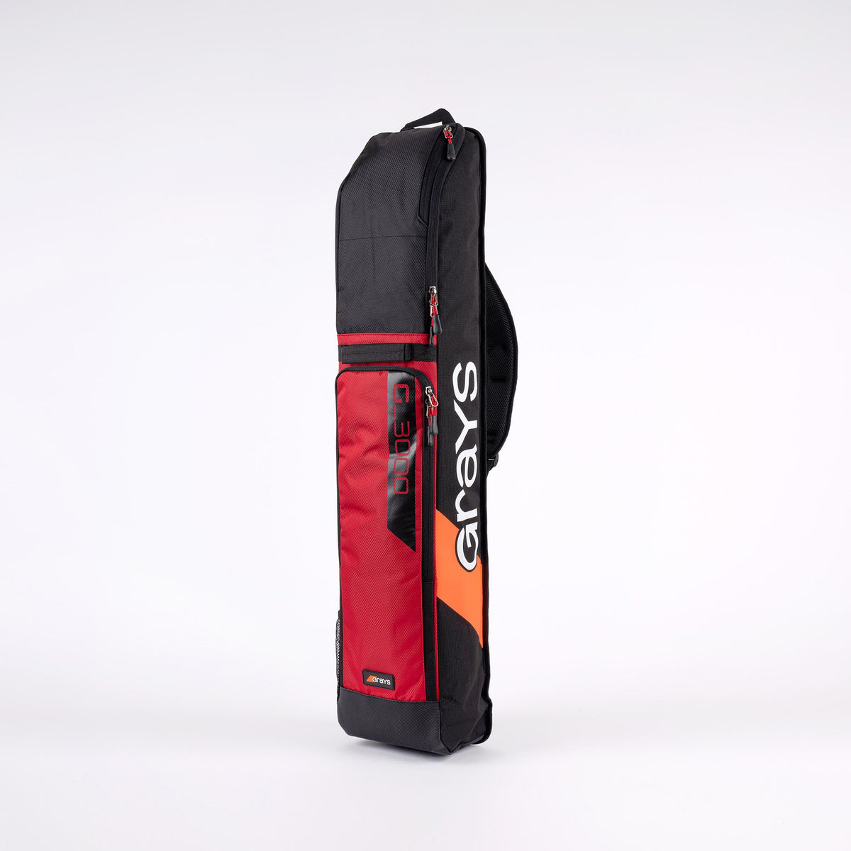 Grays G3000 Hockey Kit Bag: Black/Red