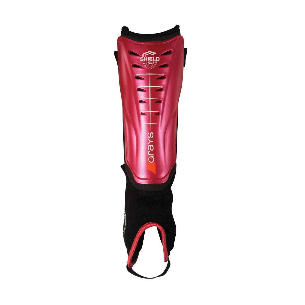 Grays Shield Hockey Shin Pads: Pink/Black