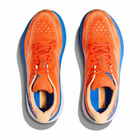 Hoka Clifton 9 Mens Running Shoes: Vibrant Orange/Impala
