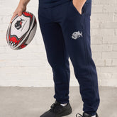 Piranha Lifestyle Mens Jogger Pants: French Navy
