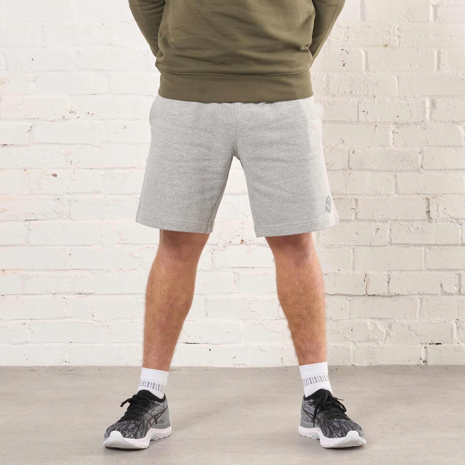 Piranha Lifestyle Jogger Shorts Heather Grey