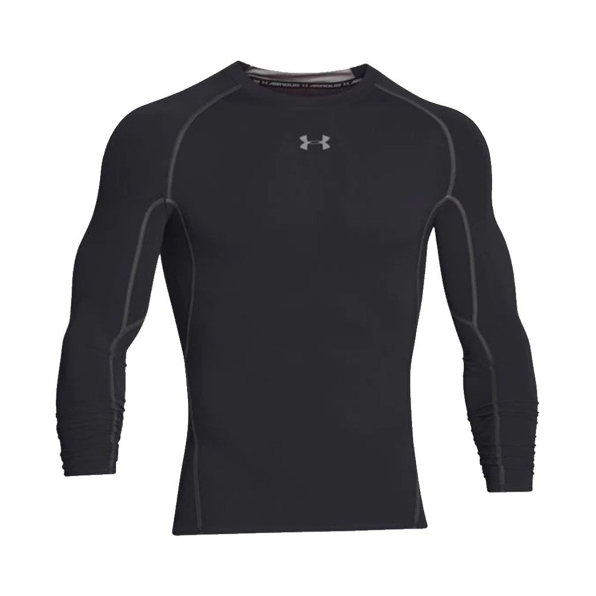 Under Armour Mens Heatgear Baselayer Crew: Black