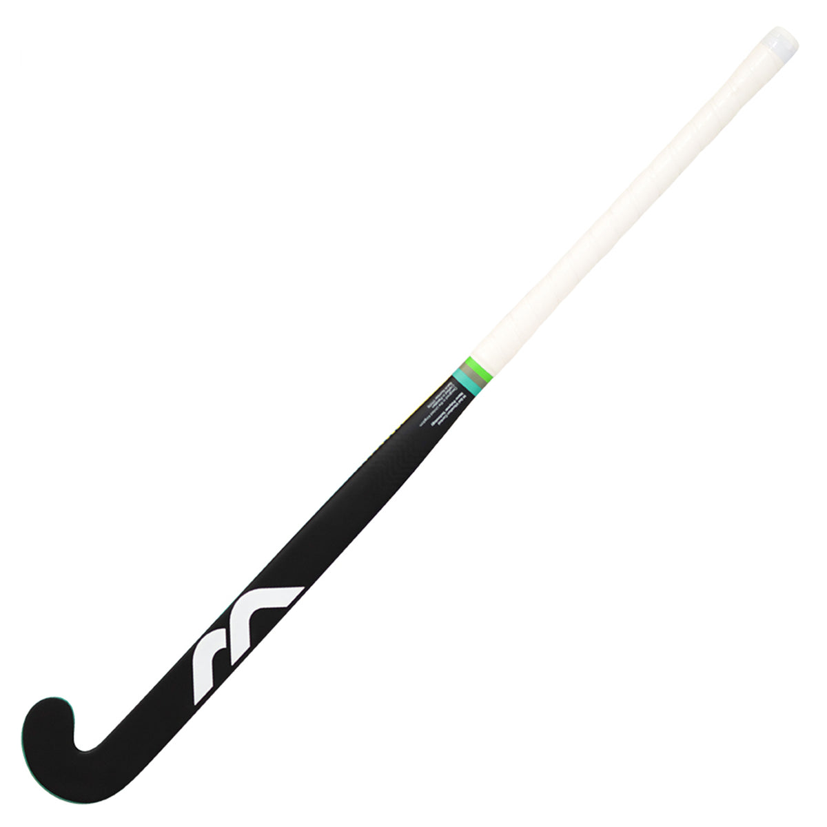 Mercian Genesis CF5 Junior Hockey Stick: Black/Green/Yellow