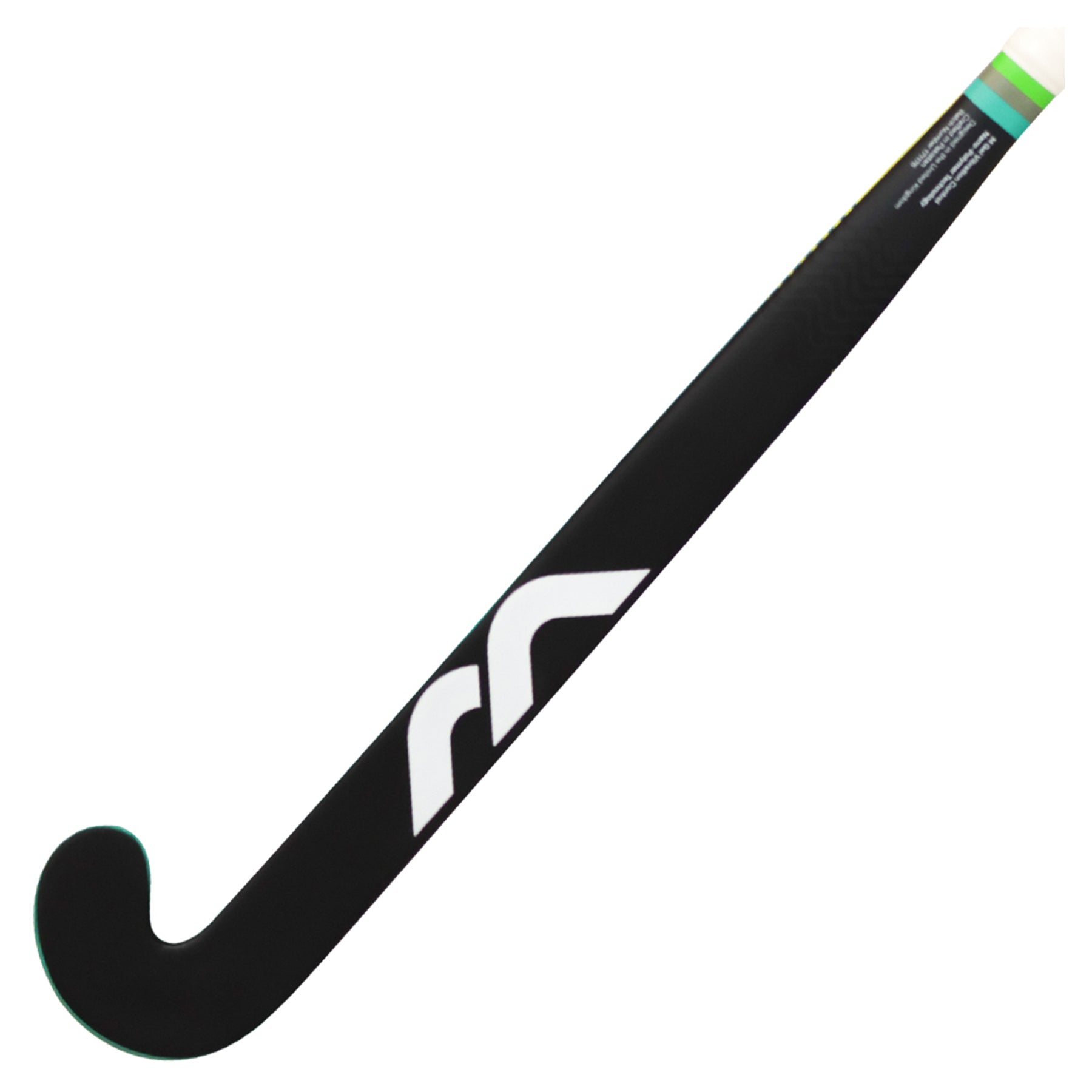 Mercian Genesis CF5 Junior Hockey Stick: Black/Green/Yellow