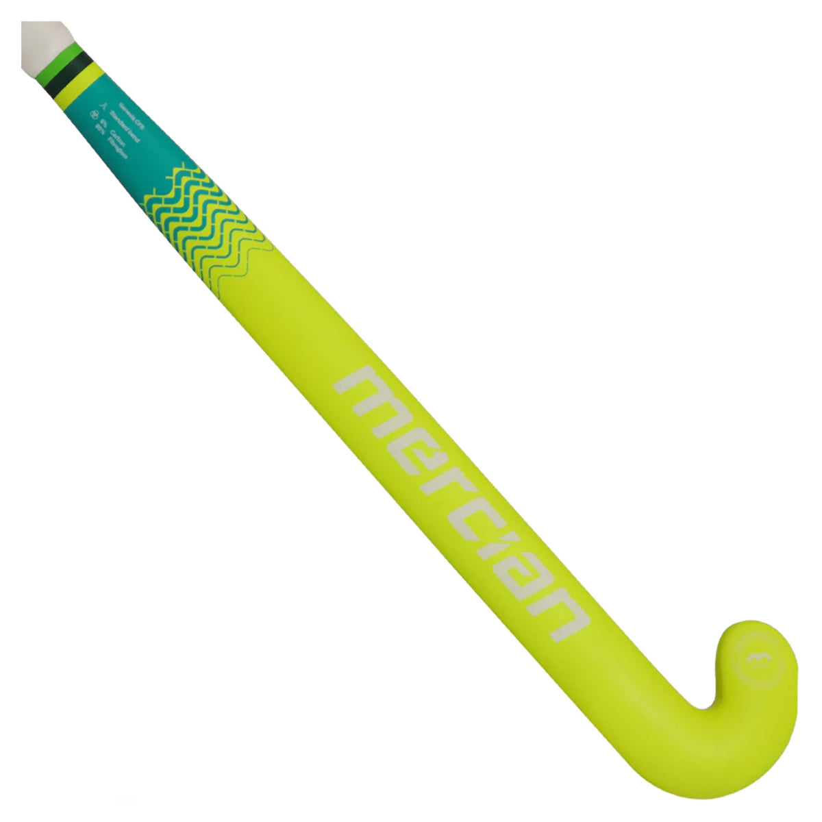 Mercian Genesis CF5 Indoor Hockey Stick: Black/Yellow