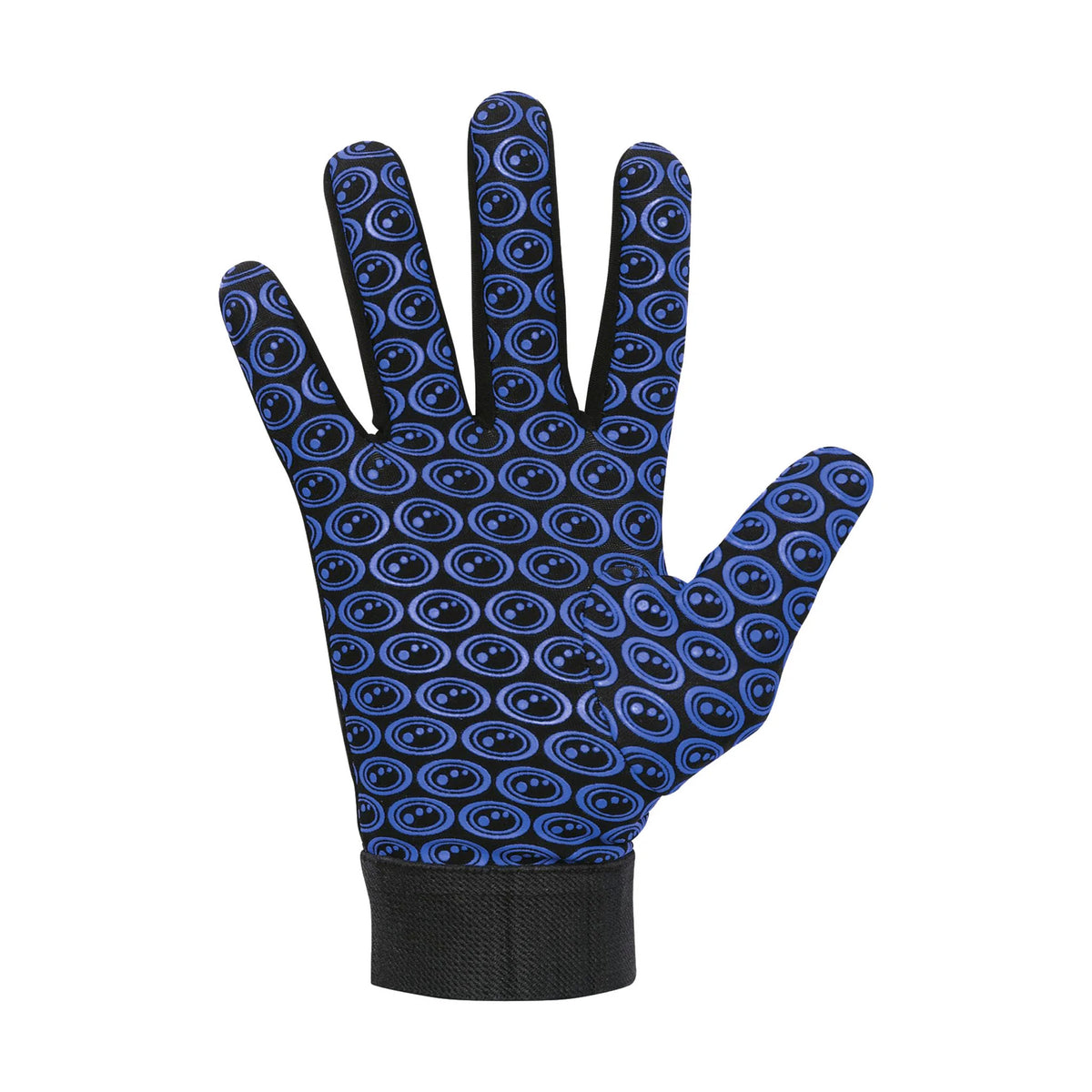Optimum Velocity Thermal Rugby Gloves: Blue/Black
