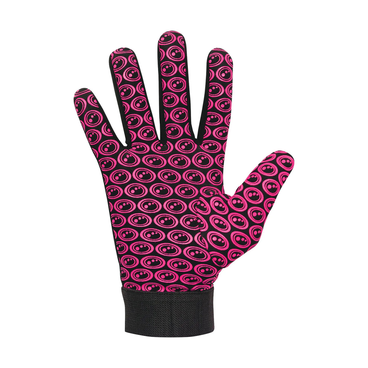 Optimum Velocity Thermal Rugby Gloves: Pink/Black