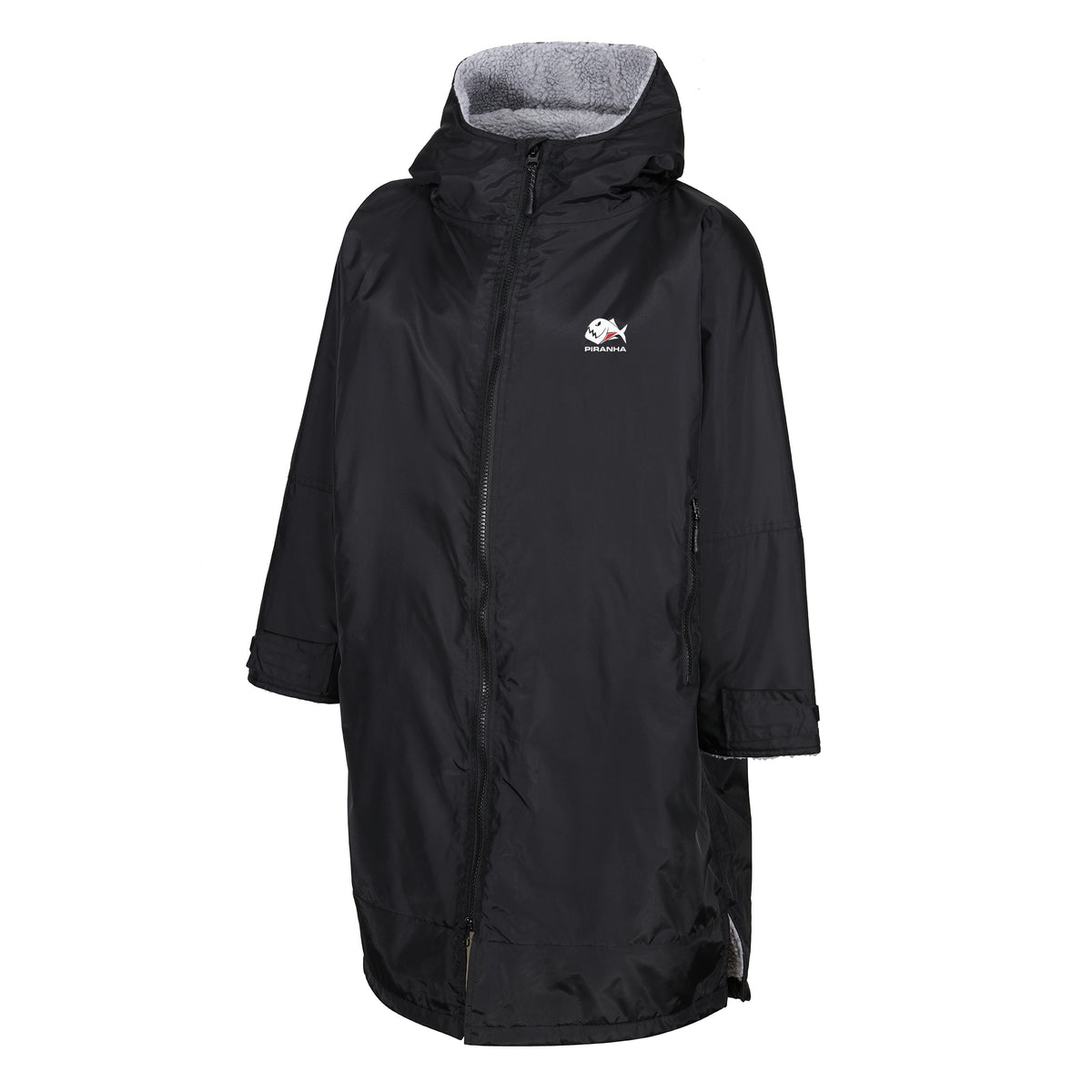 Piranha Senior Waterproof Changing Robe: Black