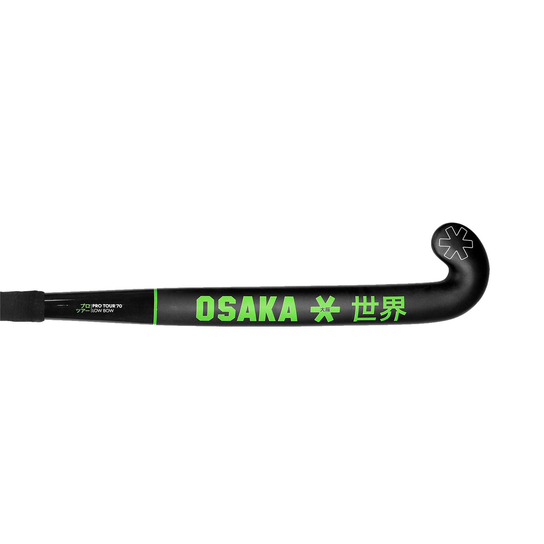 Osaka Pro Tour 70 Low Bow Hockey Stick 2022: Iconic Black