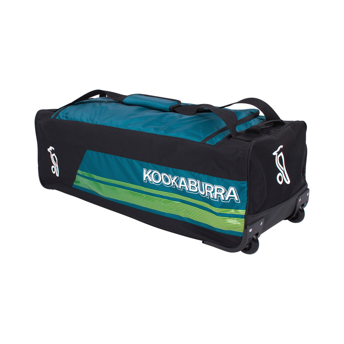 Kookaburra Pro 3500 Wheelie Bag: Green/Black