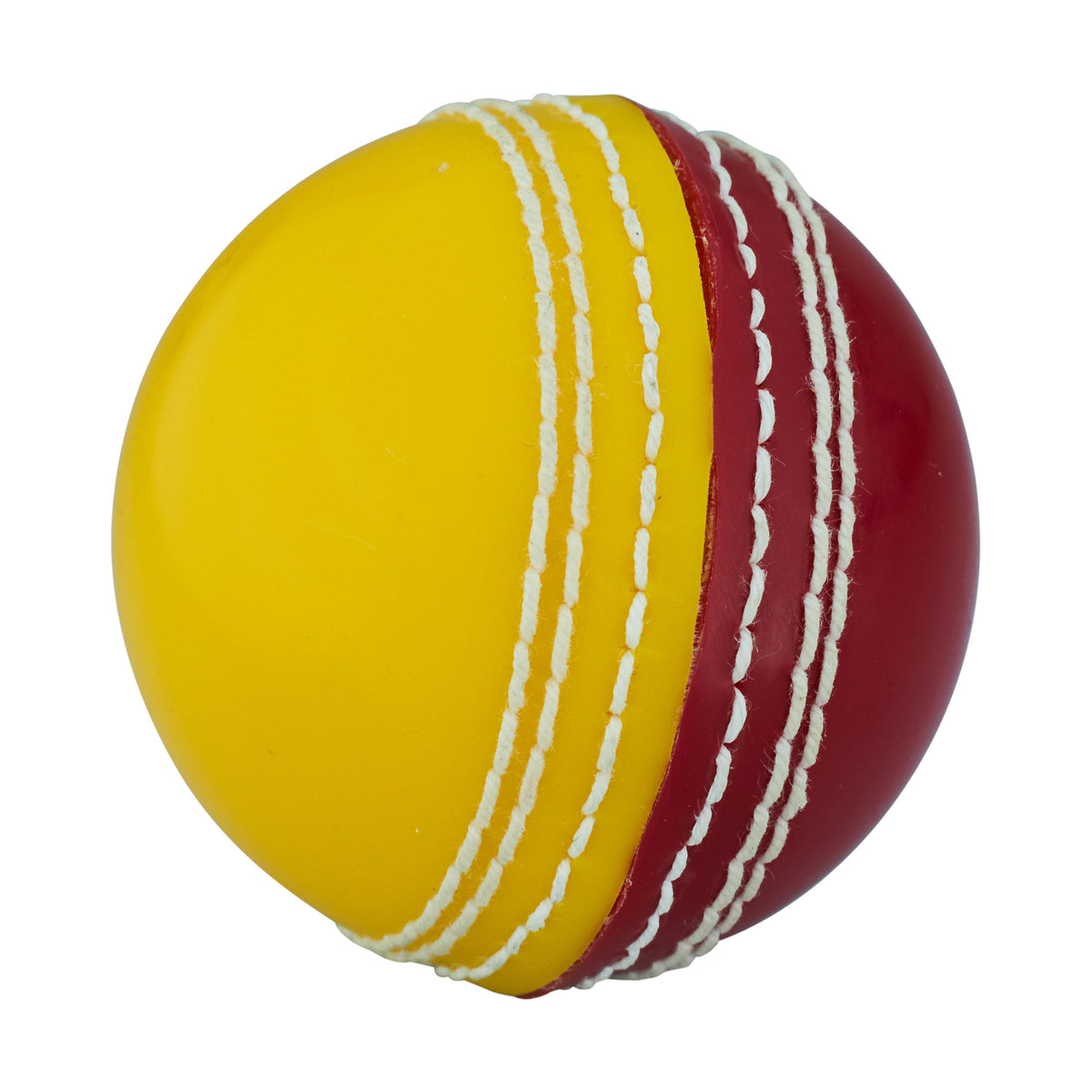 Readers Supaball Junior Cricket Ball: Red/Yellow