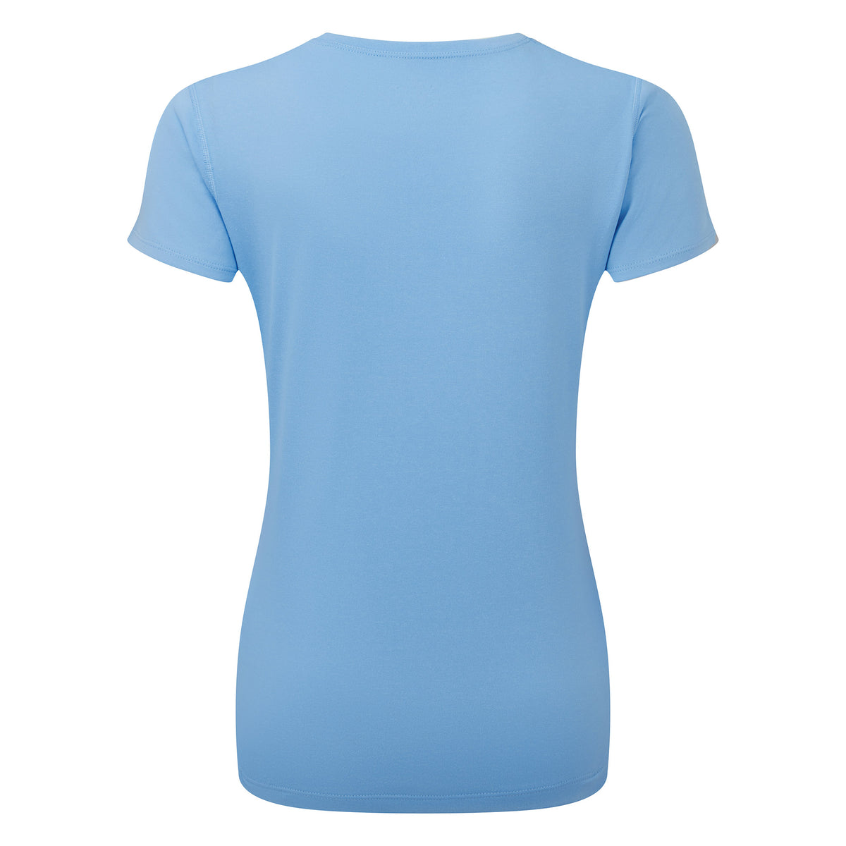 Ronhill Womens Core Short Sleeve Tee: Cornflower Blue/Bright White