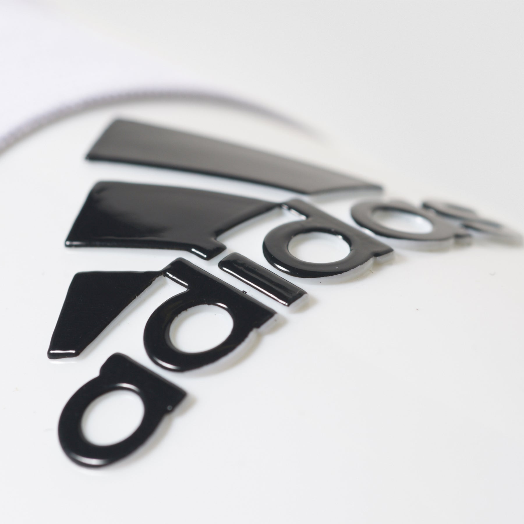 Adidas Hockey Shin Pads: White/Black - XS