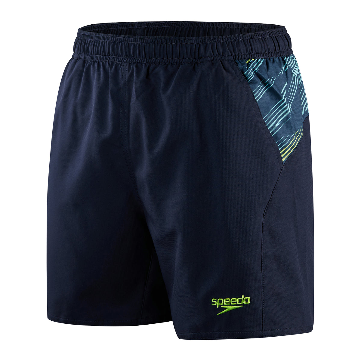 Speedo Men's Sport Panel 16" Watershort: Navy/Green