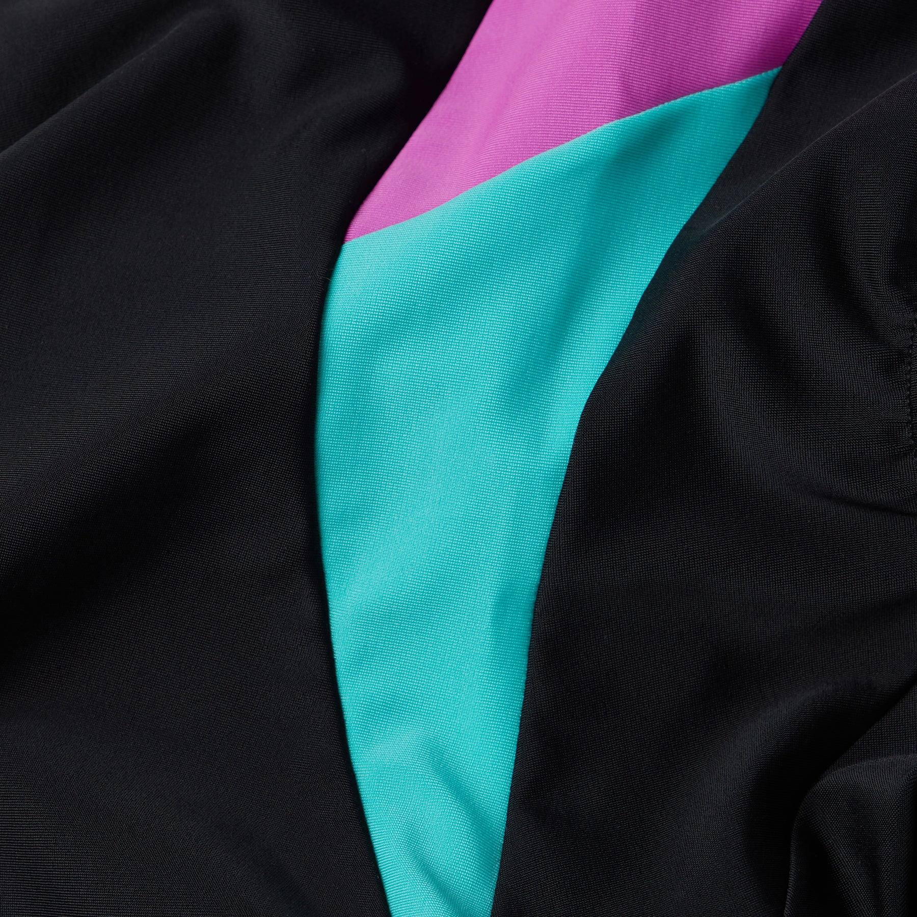Speedo Women's Colourblock Splice Muscleback Swimsuit: Black/Blue
