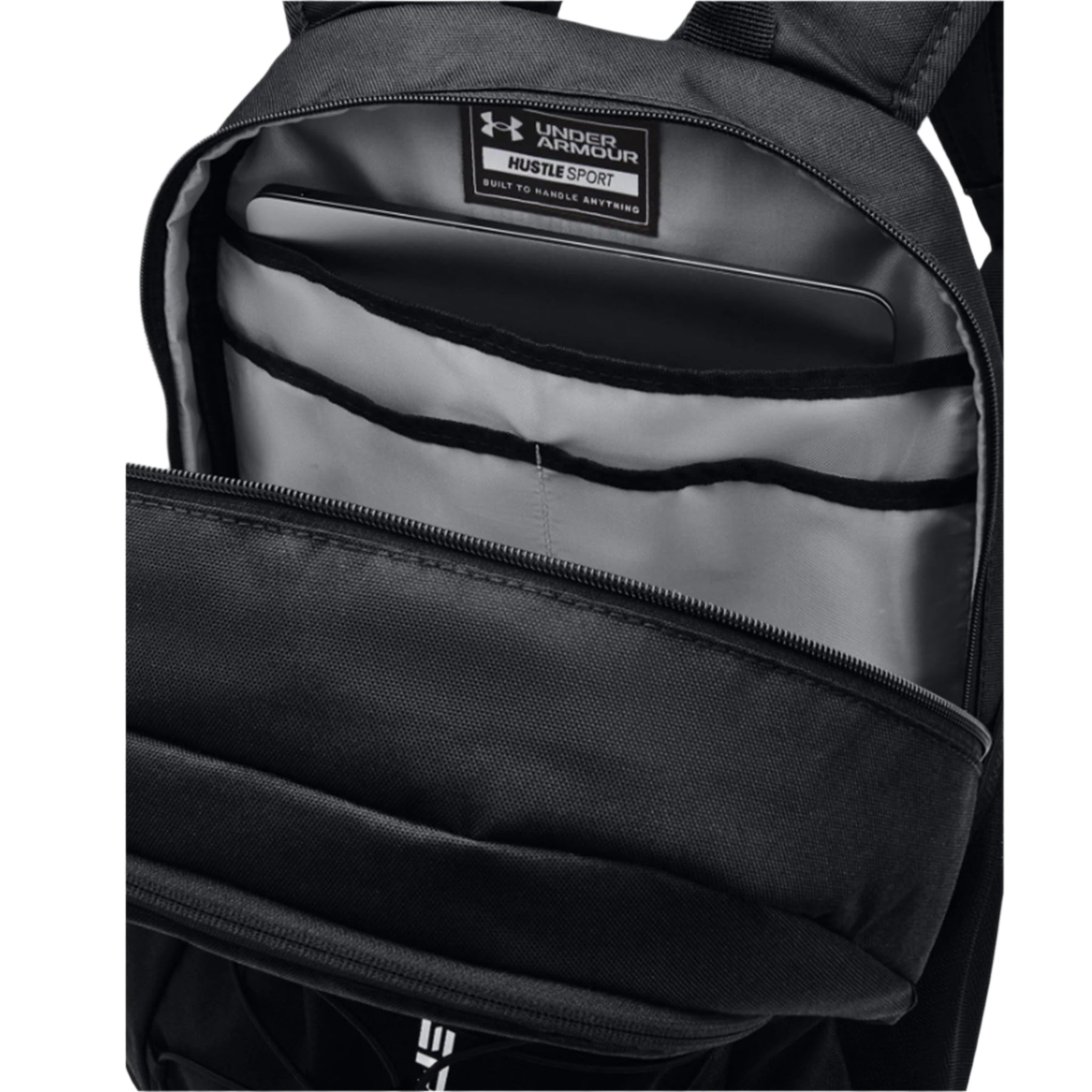 Under Armour Hustle Sport Backpack: Black - Main Image