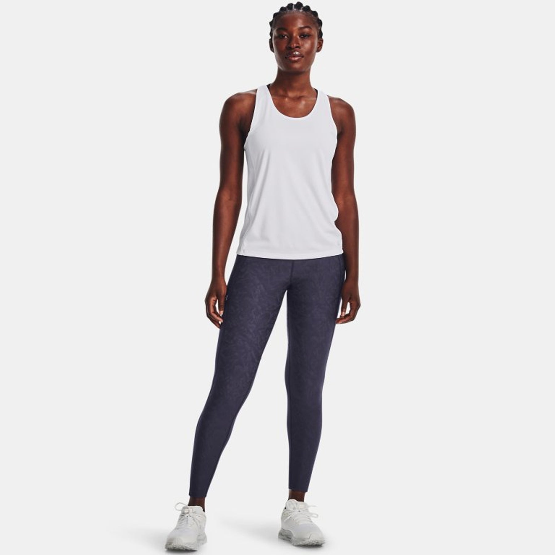 Under Armour Womens Fly Fast 3.0 Tights: Tempered Steel