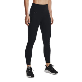 Under Armour Womens Motion Leggings: Black/Jet Grey