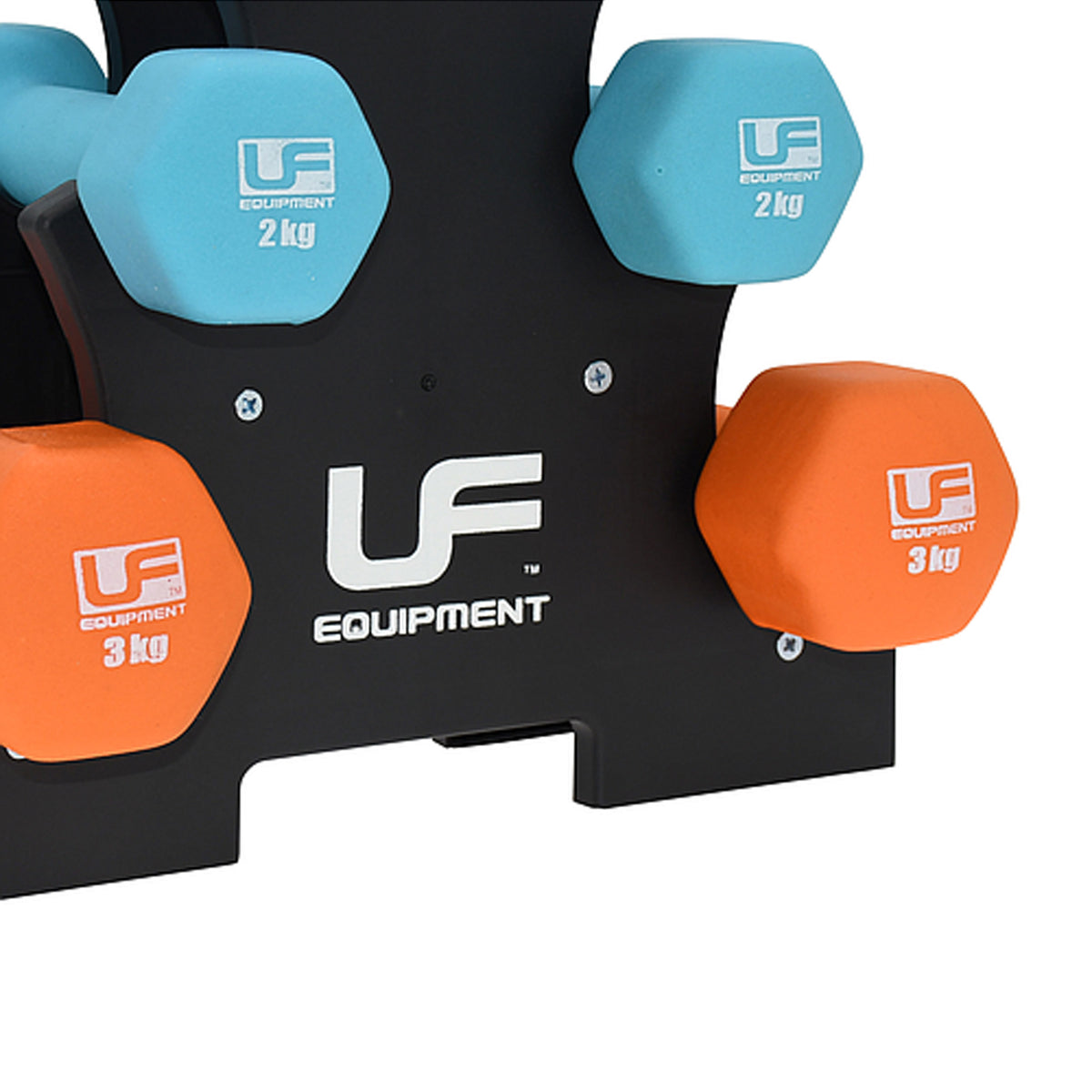 Urban Fitness 12kg Dumbbell Tree Set