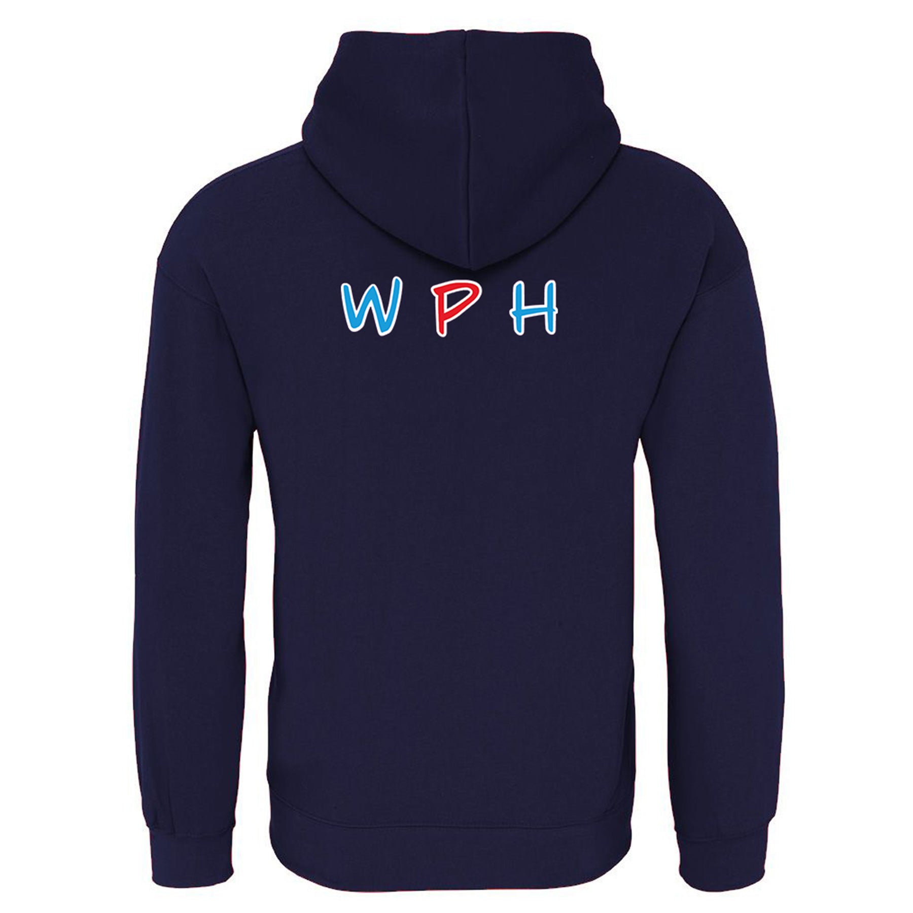 Wycombe Phoenix Harriers AC Contrast Hoodie: Navy/Red
