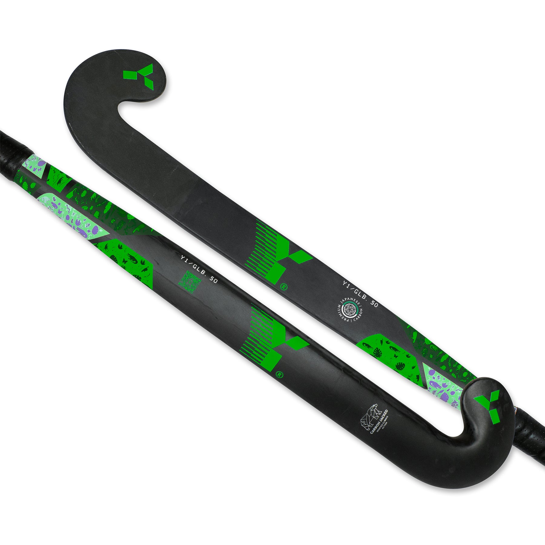 Y1 GLB 50 Hockey Stick 2022: Green